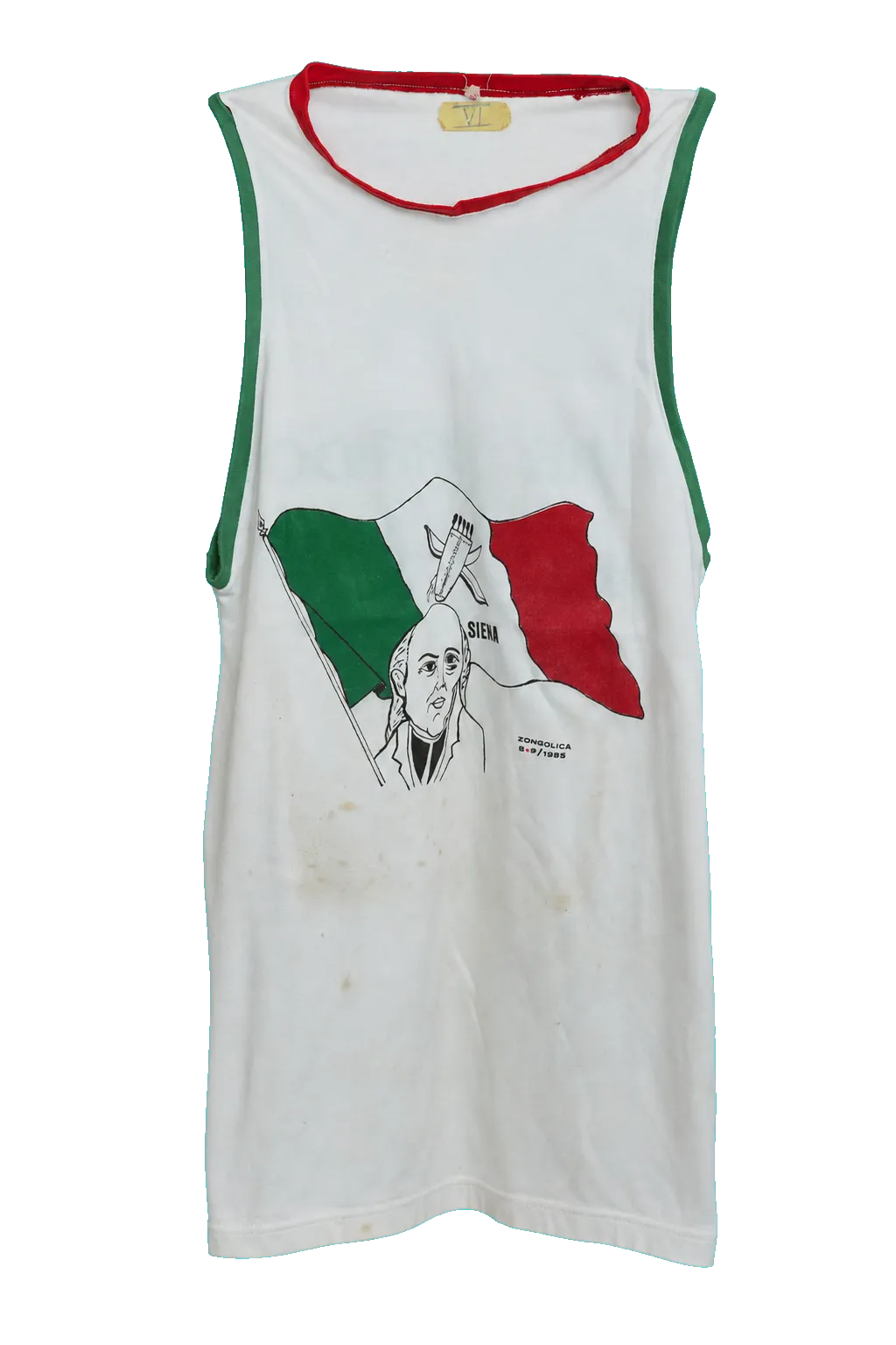 1995 · Playera BANDERA SIERA sin mangas